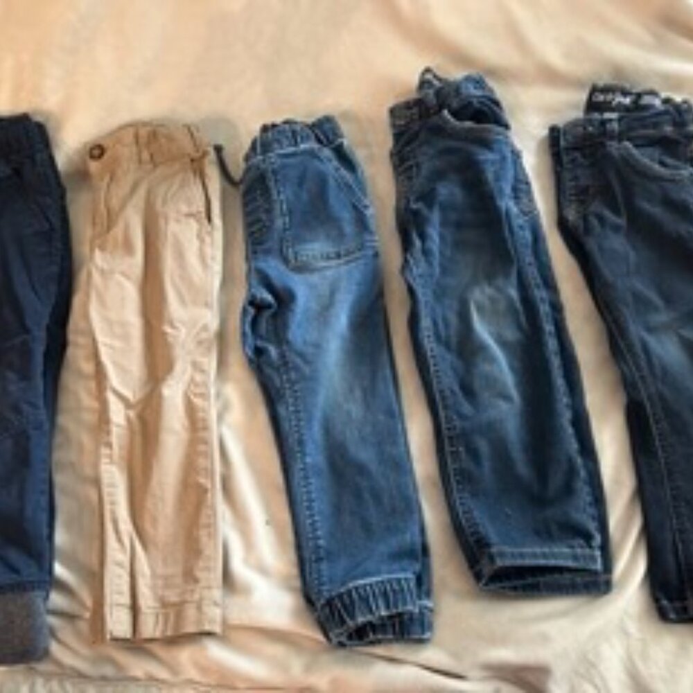 Bundle of 3T, toddler boy pants, Carters and Cat & Jack